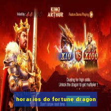 horarios do fortune dragon